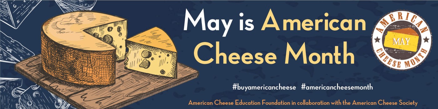 american cheese month banner